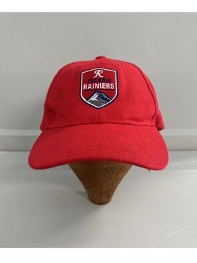 Tacoma Rainiers Minor League Baseball Adjustable Red Embroidered Hat OSFM